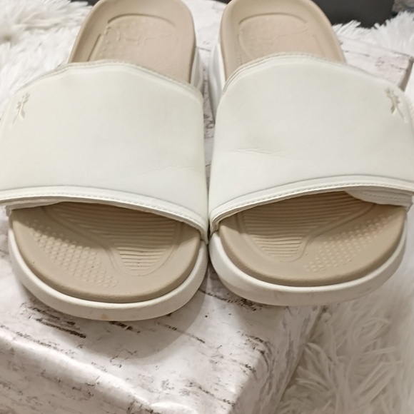 KURU Moment Cream Arch supportive premium recovery slide Sandals Arch Support - Picture 4 of 15